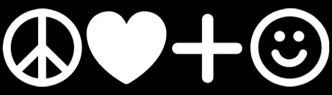 Peaceloveandhappiness logo