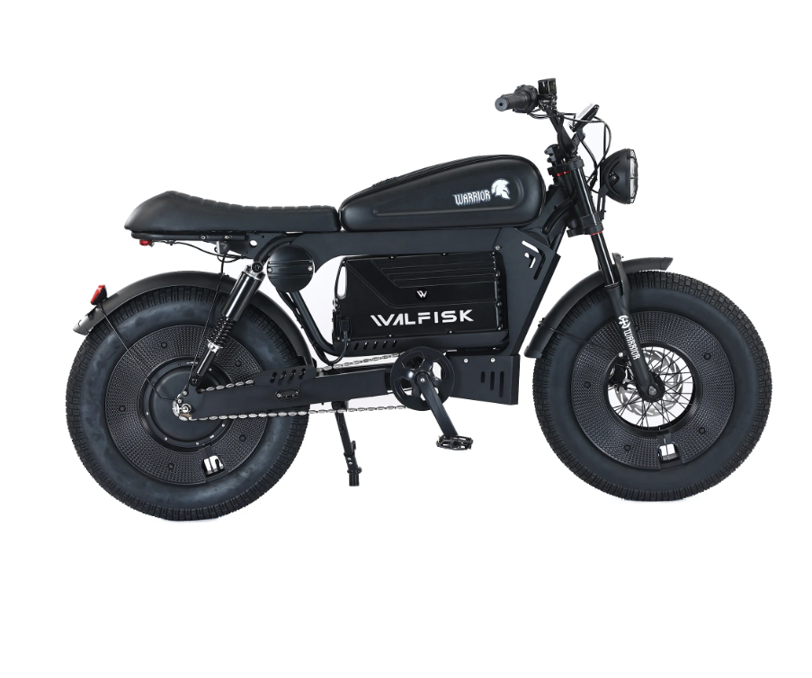 Decorative Armor Battery Surround for WALFISK ET-7/Ultra Electric Bicycle Black Warrior ebike(Customized products do not support returns or refunds)