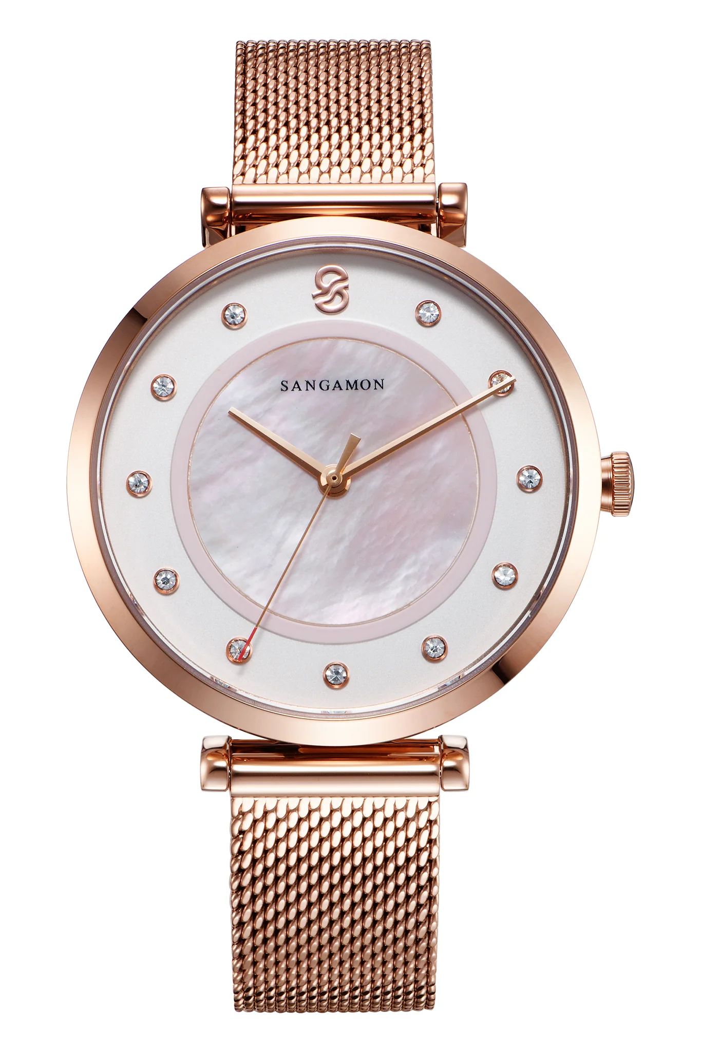 Clara Harlowe Barton — Rose Gold watch