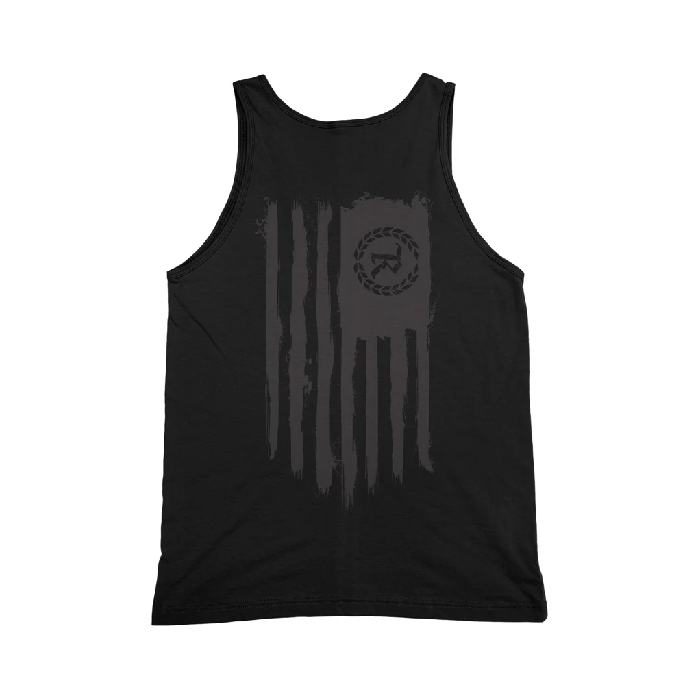 USA Brushed BW Tank Top [BLACK] 4TH OF JULY MMXXIV