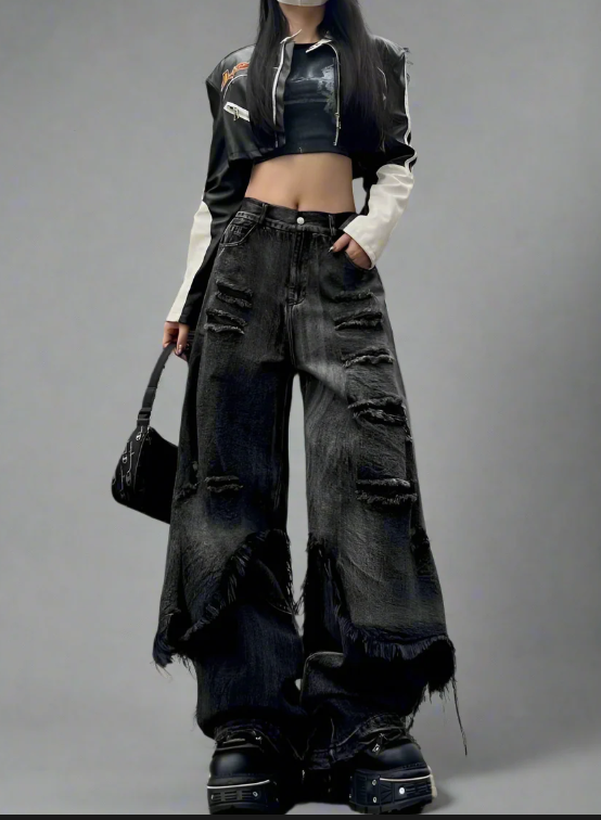 Shattered Edge Flare Jeans (no reviews yet)