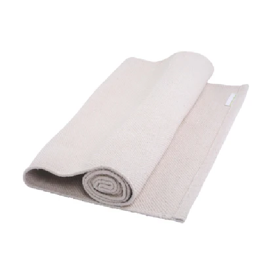 Yogasana Air | Natural Beige Organic Cotton Yoga Mat