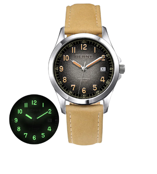 BERNY-Men Automatic Dress Watch-AM7110VM