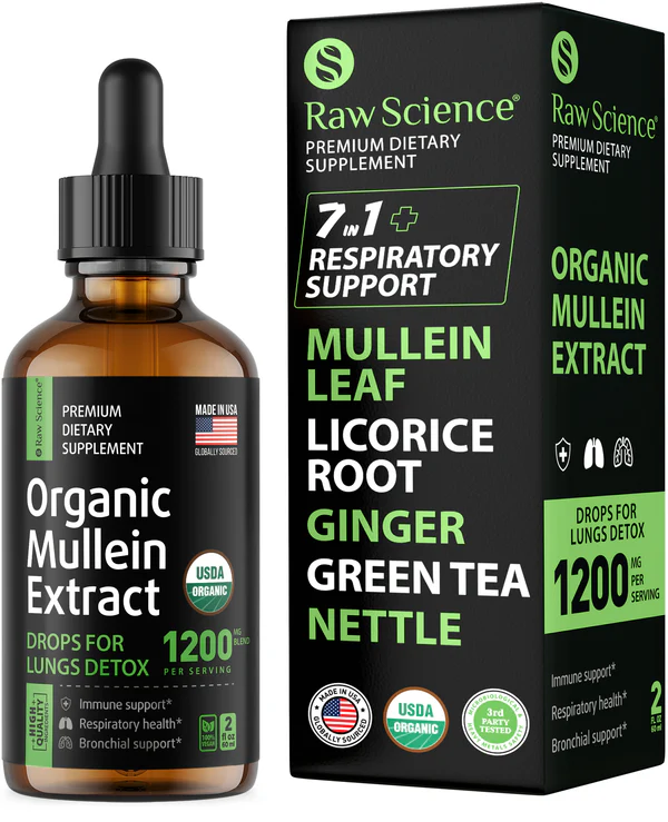 Mullein Leaf Extract Drops