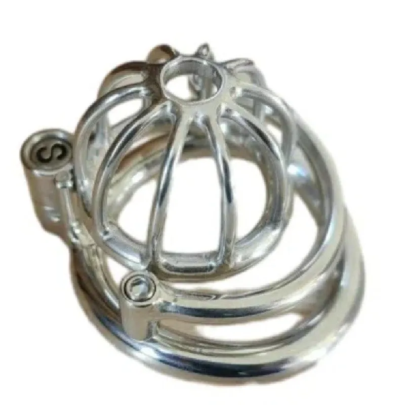 Customize Titanium Chastity Cage Q501010