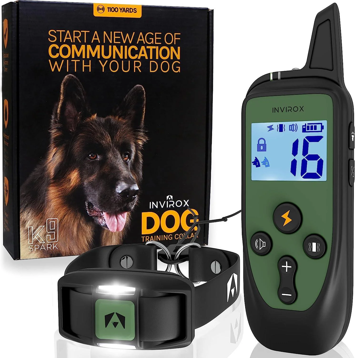 INVIROX SPARK K9 Dog Training Collar