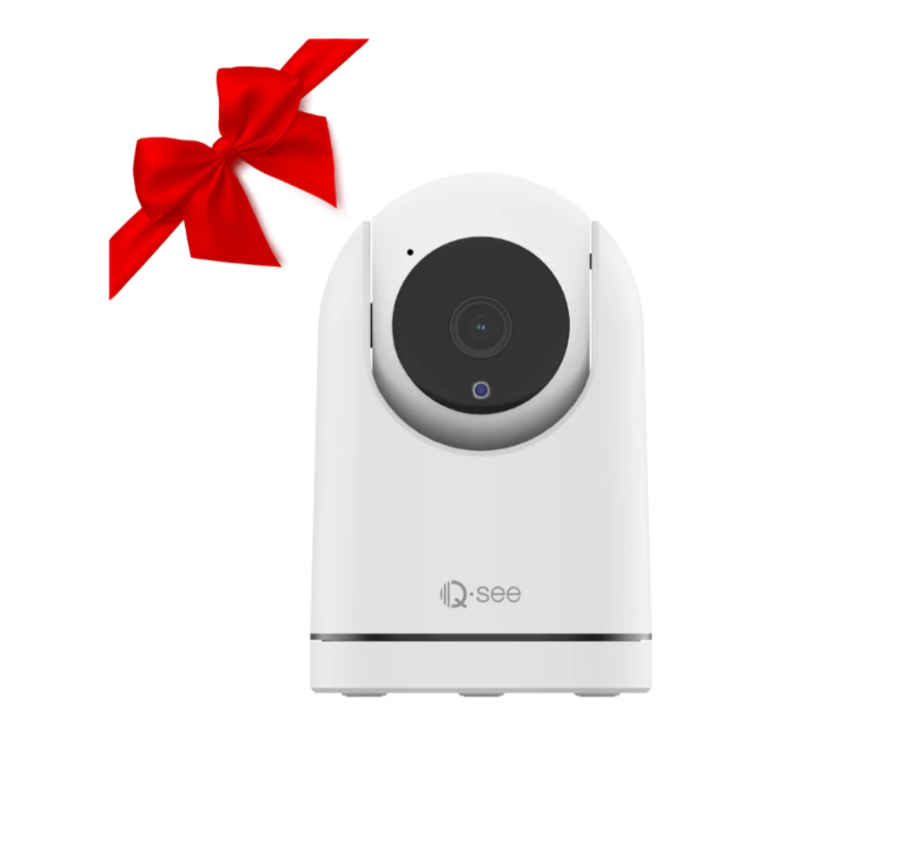 Qsee Hestia 2MP Indoor PT WiFi Security Camera