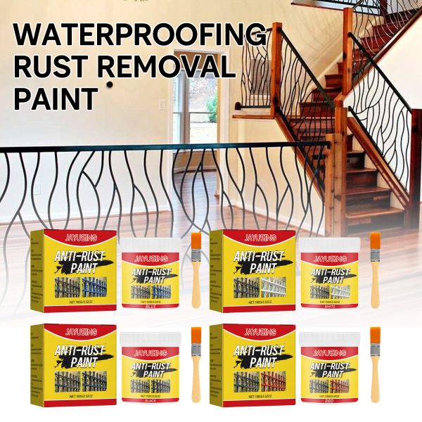 Metal Rust-Proof Paint for Iron Doors and Railings – Durable and Long-Lasting Protection