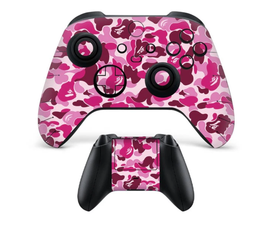 XSX PINK CAMO