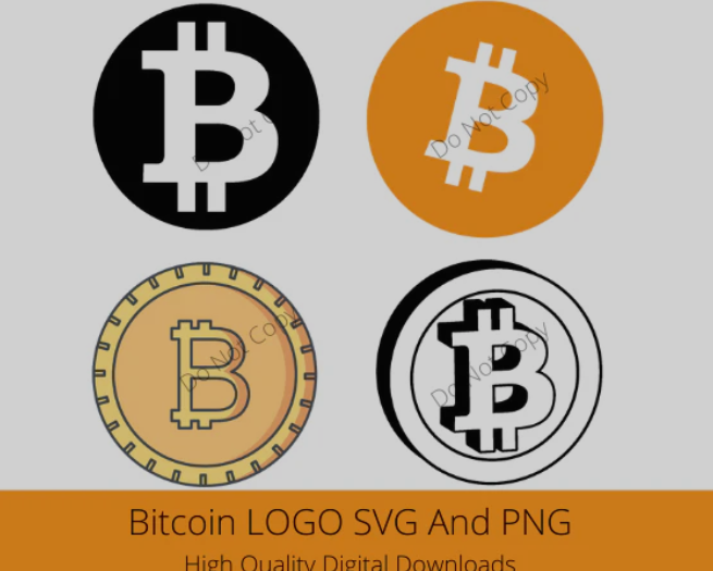 Bitcoin Logo SVG And PNG Bundle