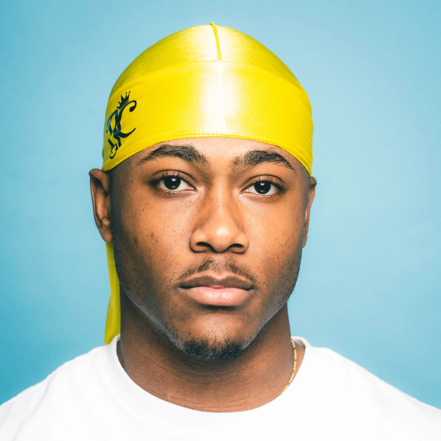 Yellow Royal Crown Silk Durag