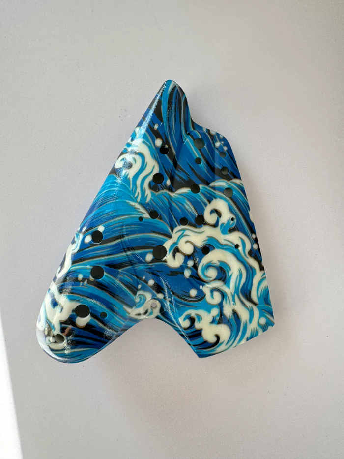 JieGle AC Triple-Chambered Plastic Ocarina Performance Grade High Sound Quality