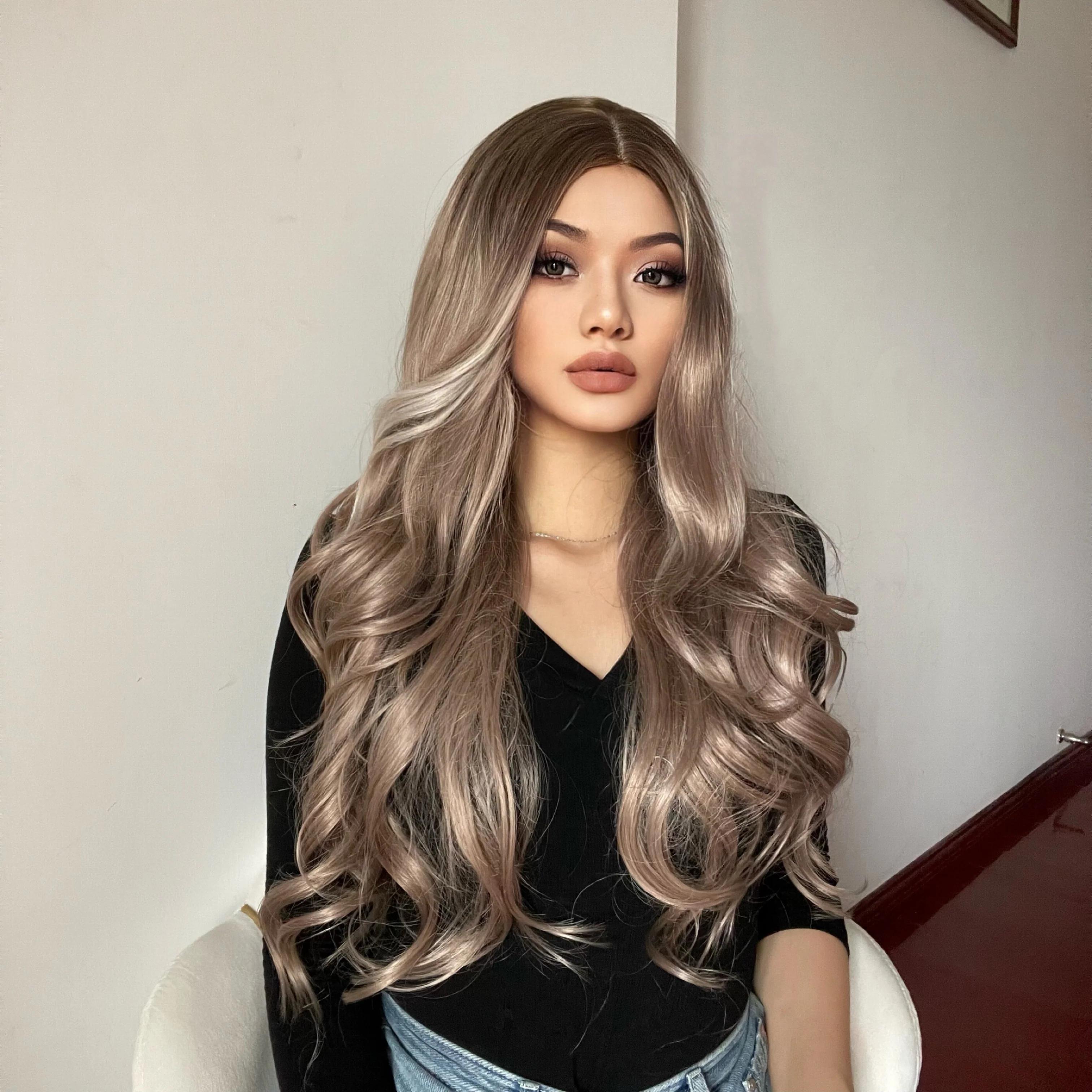 25 Inches Water Wave Synthetic Wig — Yolanda
