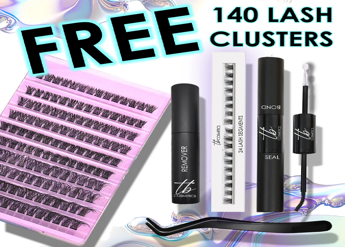 DIY Lash Extension Kit + BONUS 140 LASH CLUSTERS