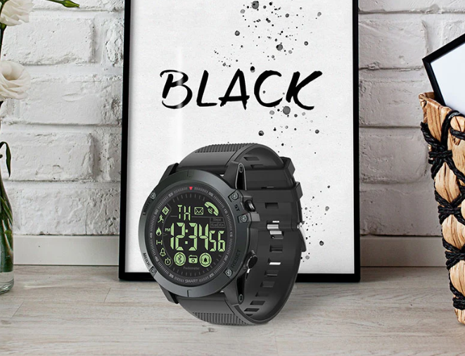 Smart Watch for Men, 5ATM Waterproof Smartwatch for Android and iOS Phones, Fitness Tracker Watch with 100+ Sports Modes