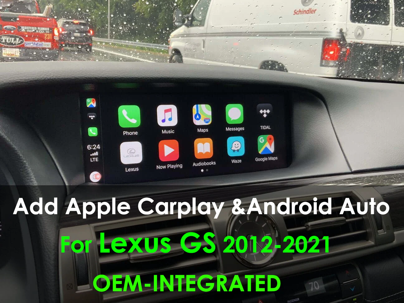 OEM Apple CarPlay & Android Auto Upgrade Module For Lexus GS 2012—2022