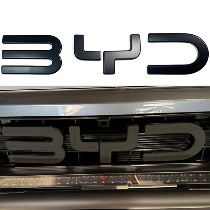 BYD Shark 6 Front Badge Letter Sticker Logo Decorative Sticker