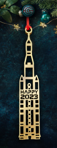 Artemis sls rocket 2023 limited edition tree ornament