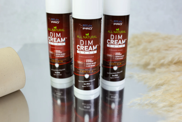 BIOLabs PRO Natural ESTRO BLOCKER - DIM CREAM 3oz (3-pack bundle) 6 month Supply!