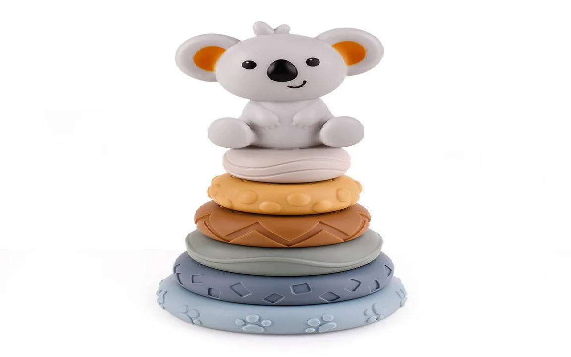 Silicone Montessori Stacking Toy