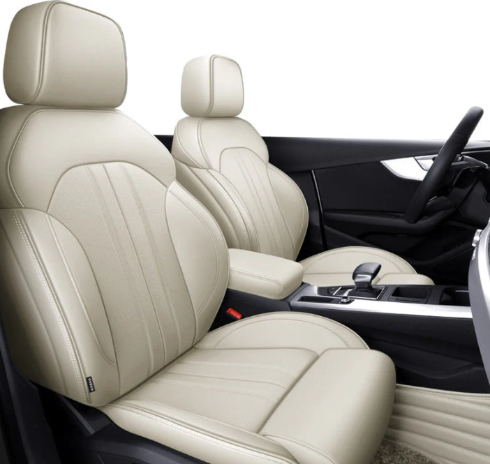 Custom Fit Seat Covers Full Set Nappa and Cowhide Leather For Audi A5