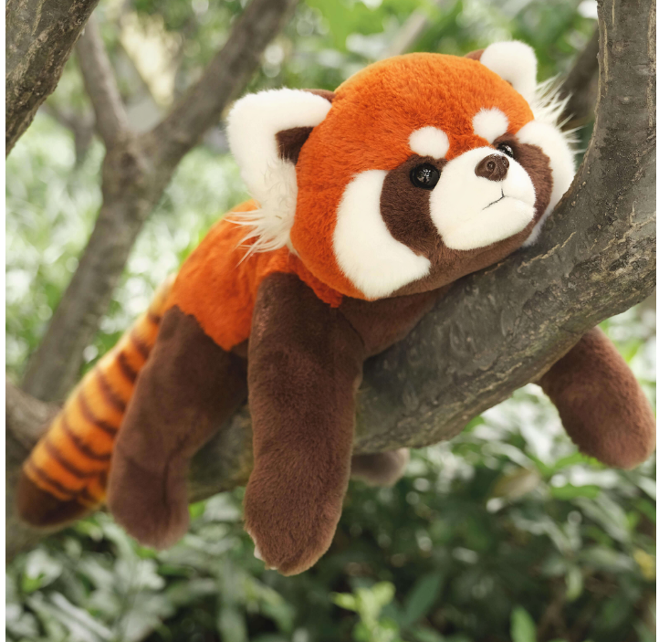 Cute Lazy Red Panda stuffed animal plush toys