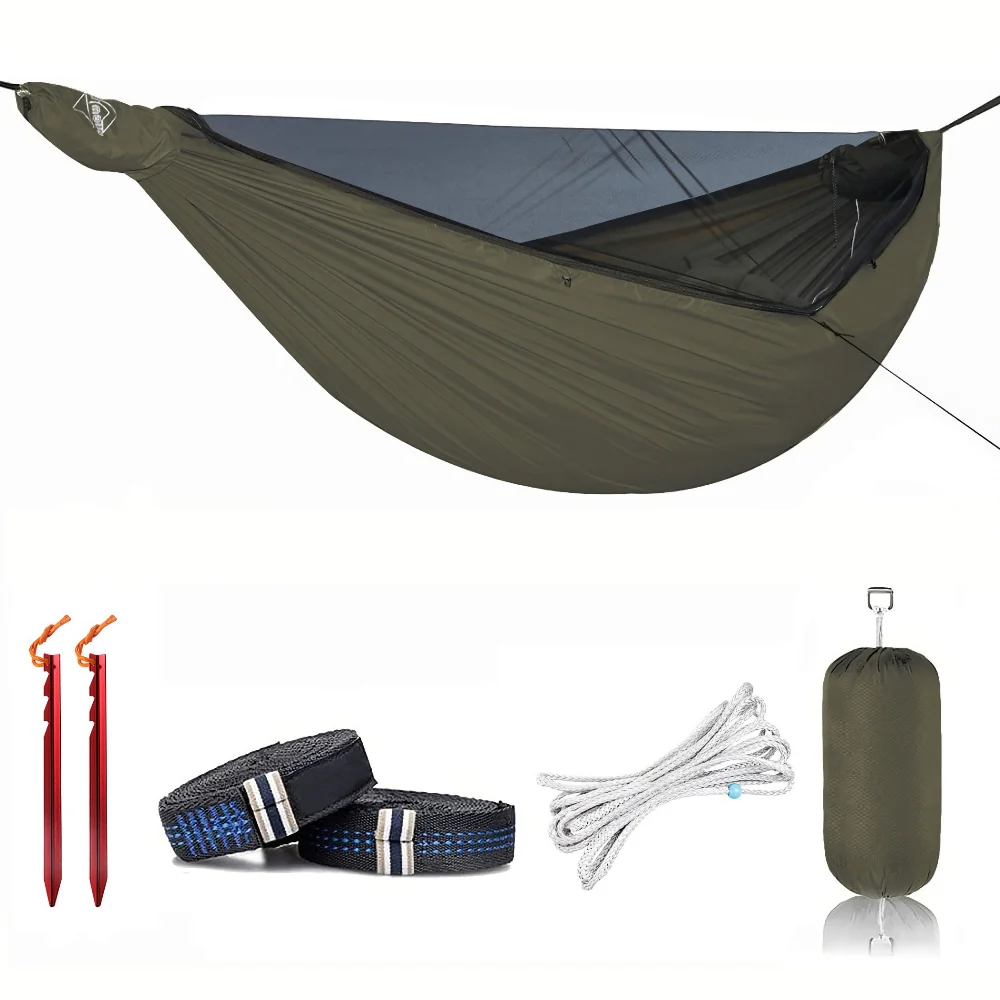 Tempest 11' Zipper Camping Hammock