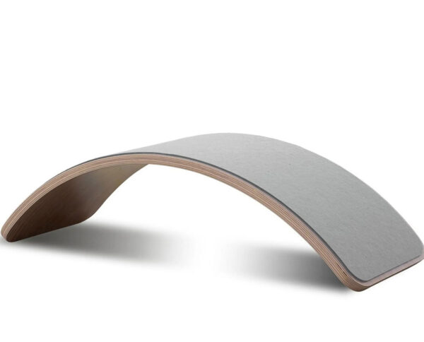 Bamboo super durable balance board for kids and adults – Gray