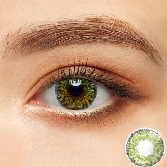 Star Gemstone Green Contact Lenses