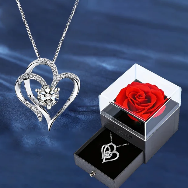 Heart Zircon Necklace