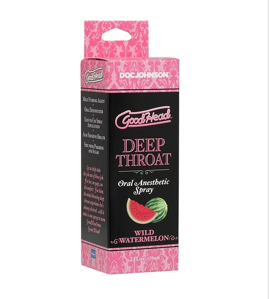 Doc Johnson - GoodHead Deep Throat Oral Anesthetic Spray 2oz