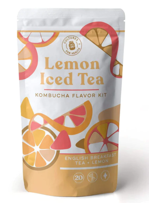 LEMON ICED TEA KOMBUCHA FLAVOR KIT