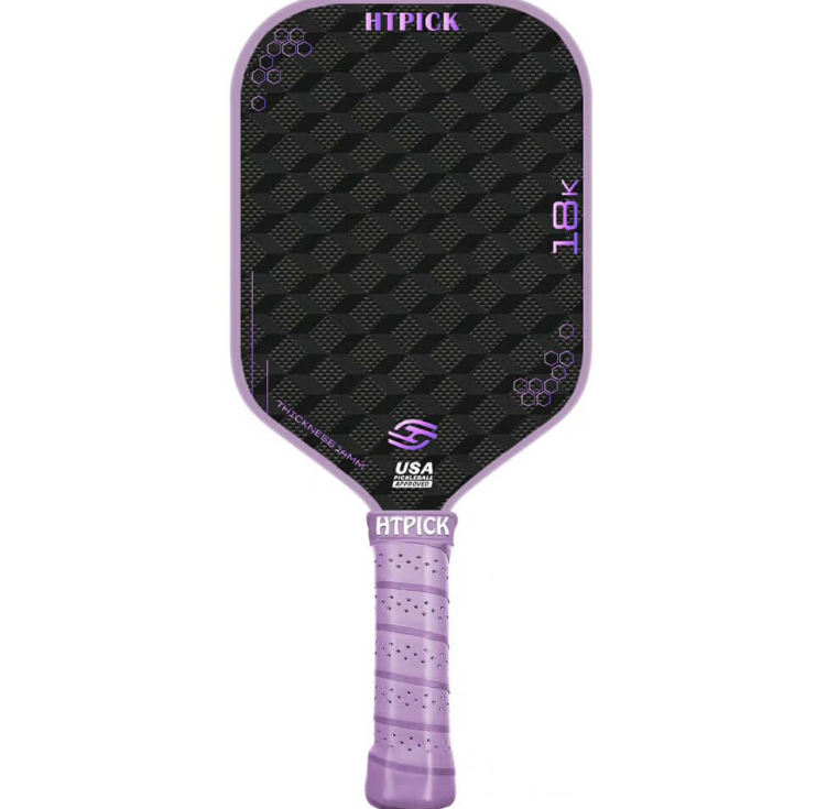 HTPICK 18K Carbon Fiber Pickleball Paddle