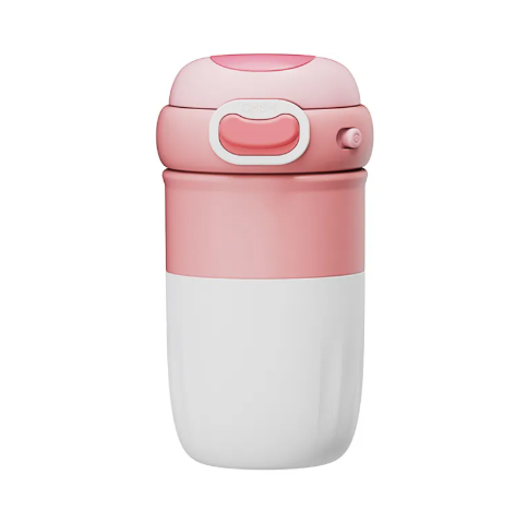 Coffee mug 316 stainless steel insulation cup women portable cute water cup 380mL/13oz