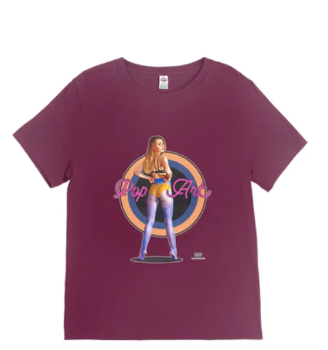 Hailey Pop Art T—Shirt