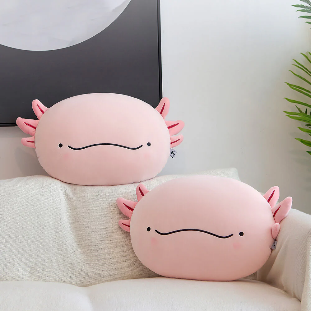 Axolotl Plush Stuffed Animal Hugging Pillow