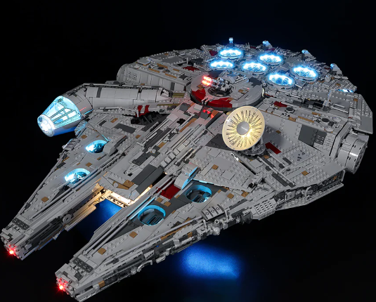 Light Kit for Millennium Falcon 75192 (Updated)