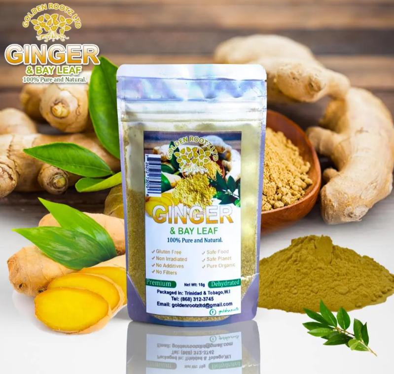 DEHYDRATED GINGER & BAYLEAF 15 GRAMS