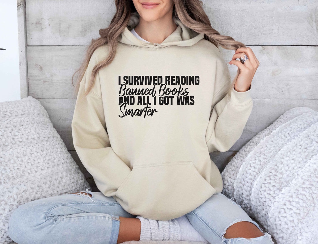 I Survived Reading Banned Books Hoodie