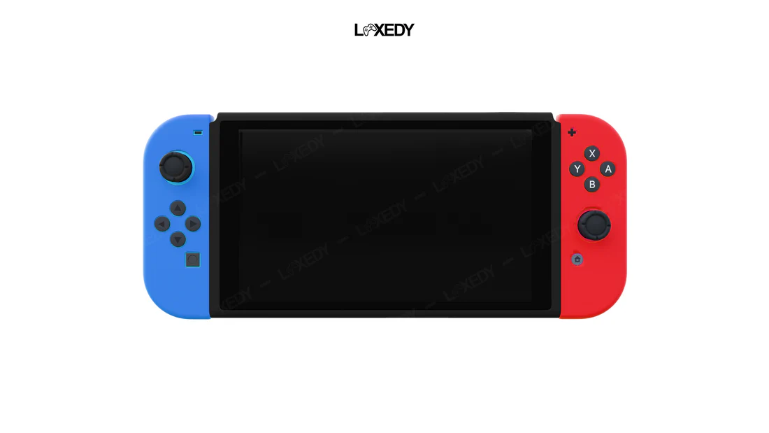 Blue and Red Nintendo Case