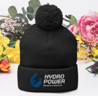 Hydro Power Pom—Pom Beanie