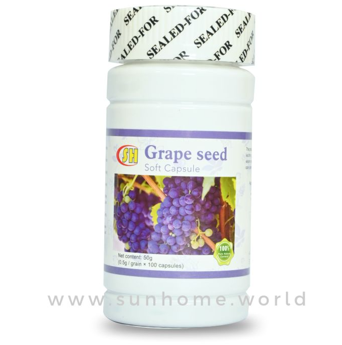 Sunhome Grape Seed & Soybean Extract Softgel