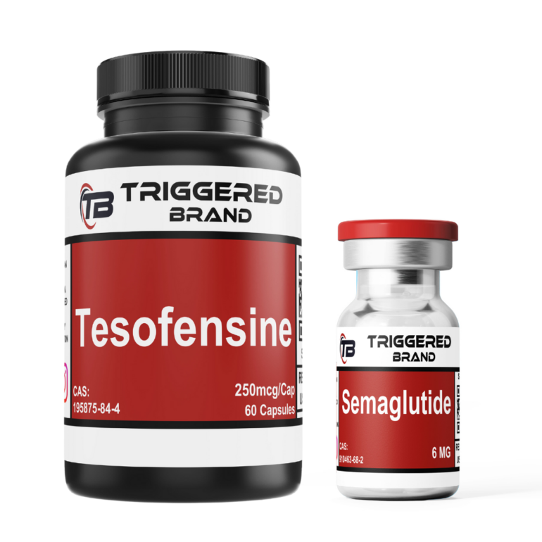 Tesofensine 250mcg/cap 60 Capsules & Semaglutide 6mg Bundle