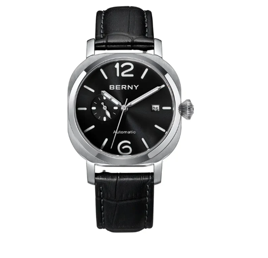 BERNY-Men Automatic Cushion Shaped Watch-AM133M
