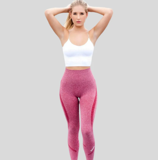 Seamless Flex Leggings -Pink