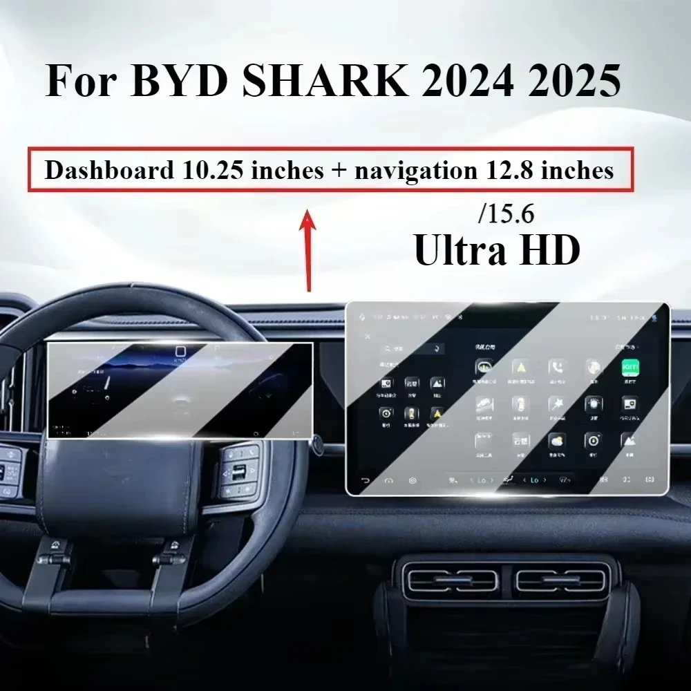 BYD Shark 6 2025 2026 Front Bumper License Plate Off Road LED Light Bar