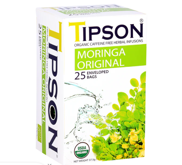 Organic Moringa Original - 25 Enveloped Tea Bags