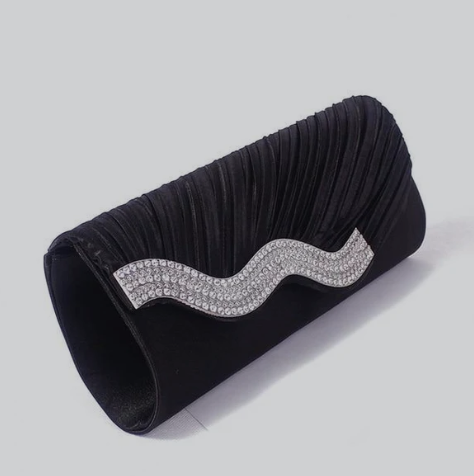 Women Rhinestone Evening Hand Bag