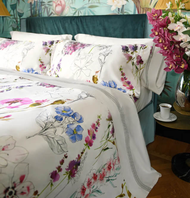 Erbario Turkish Cotton Duvet Cover Set