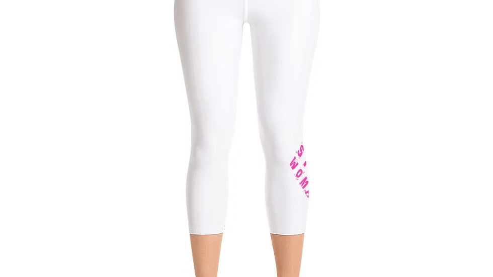 Stunt Woman Yoga Capri Leggings